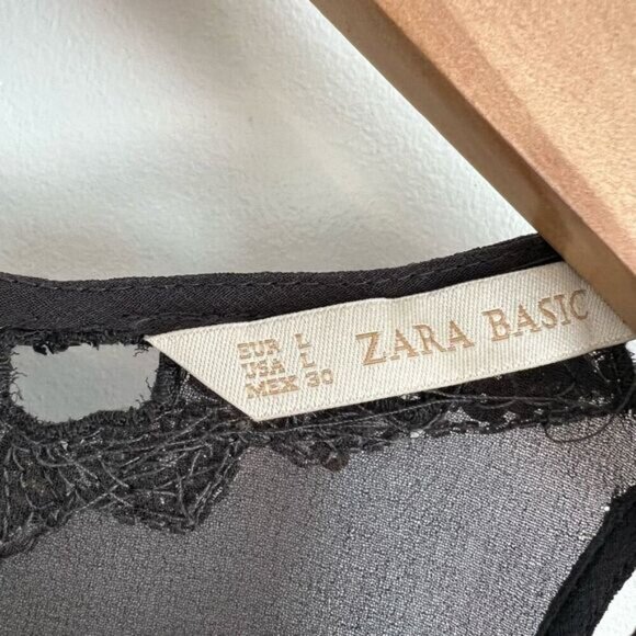 Y2K Vintage Zara Gray Grey Grunge Embellished Sparkly Cut Out Tank Dress Mini L - Picture 14 of 16